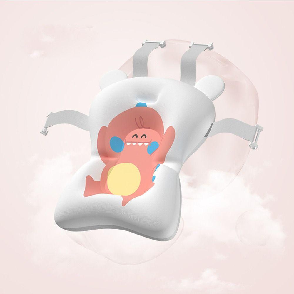 Đệm Lót Bồn Tắm Bằng Nhựa Chống Trượt Hình Khủng Long Hoạt Hình Cho Bé Sơ Sinh