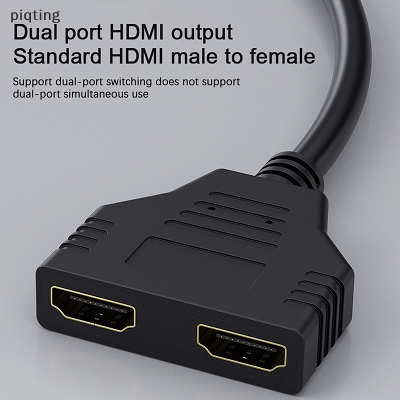 Dây Cáp Chia Cổng HDMI 1.4 1 Sang 2 Cổng HD 1 / 2 Chất Lượng Cao