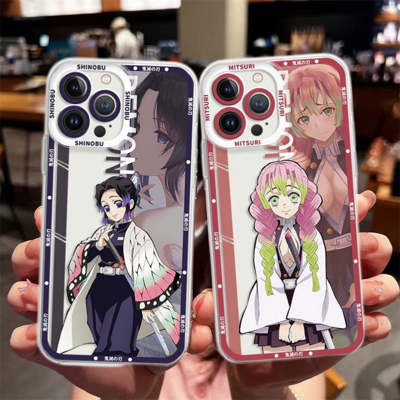 Ốp Điện Thoại Silicon Mềm Hình Anime Demon Slayer Cho Realme C53 C55 C35 C33 C30 C11 2021 C20 C12 C15 C21Y C25Y C21