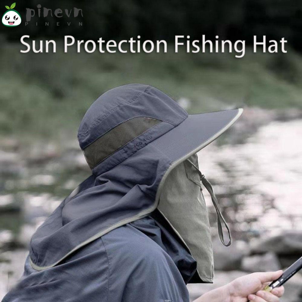 Mũ Chống Nắng 50 + UV Bảo Vệ Mặt Và Cổ Có Thể Tháo Rời Cho Nam Và Nữ