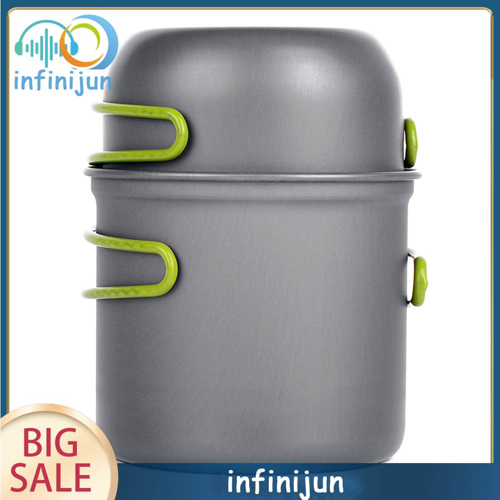 Bộ 2 Dụng Cụ Nấu Ăn Dã Ngoại