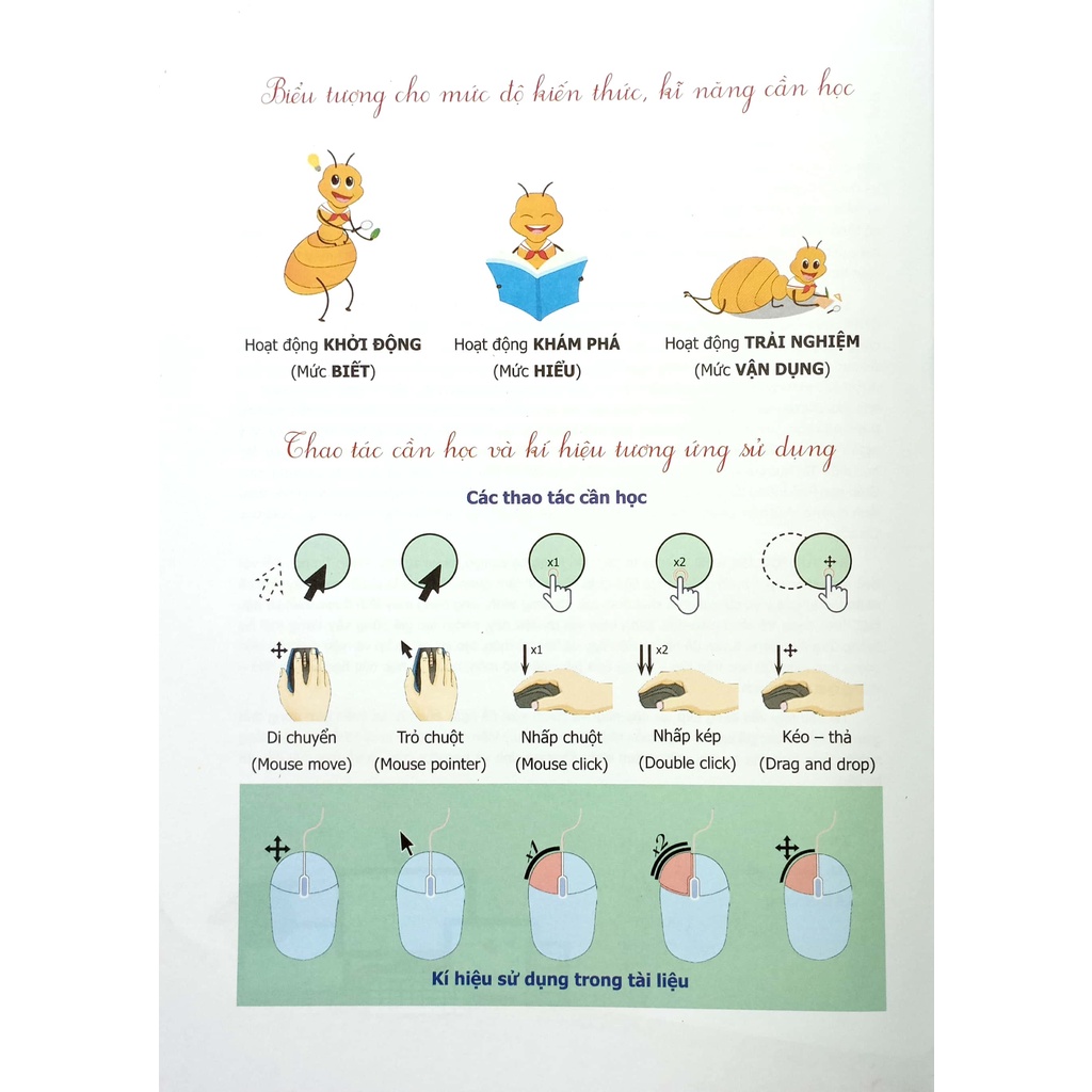 Sách Em Vui Học Tin Học 1