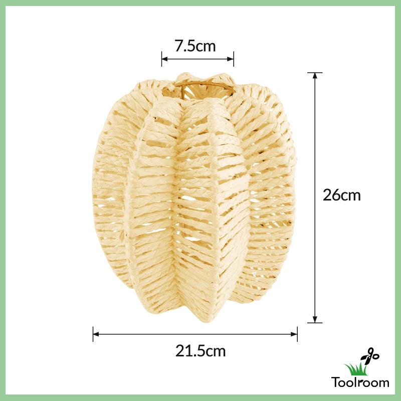 Vỏ Bọc Đèn Treo Trần Nhà Cố Định Hình Giọt Nước Dệt Sợi