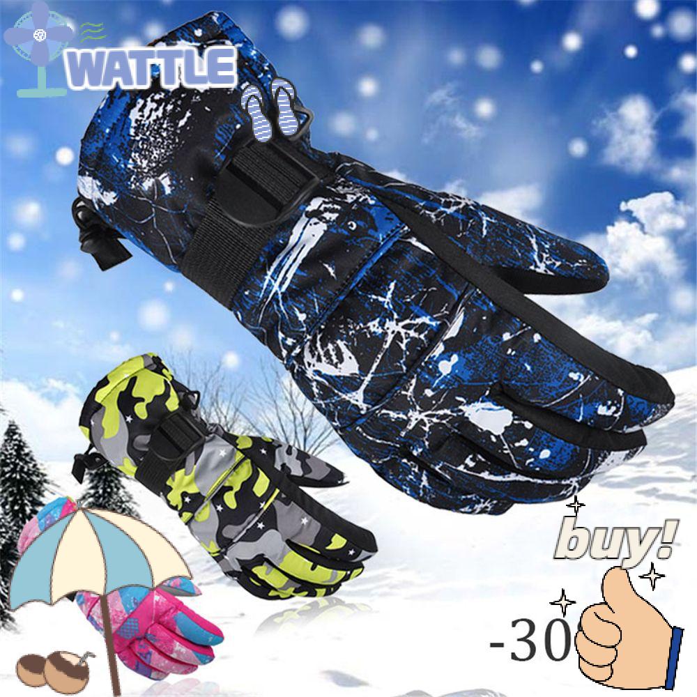 WTTLE Găng Tay Trượt Tuyết Giữ Ấm