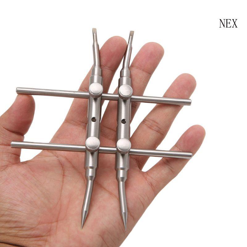 Bộ Dụng Cụ Sửa Chữa Ống Kính Máy Ảnh DSLR 25-130MM Bằng Thép Không Gỉ Mới