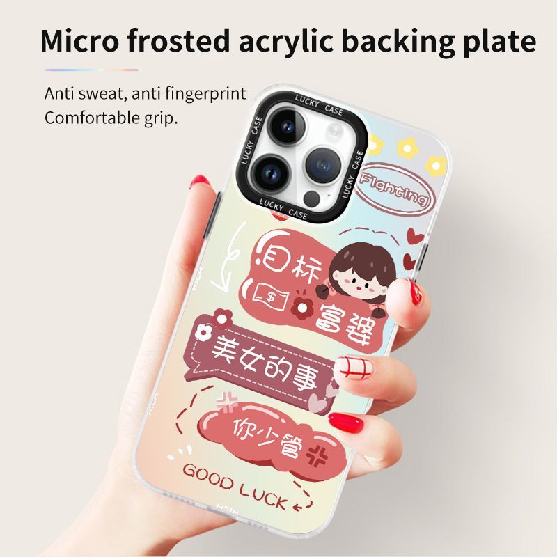 Ốp Điện Thoại Màu Laser In Họa Tiết Fu Granny 1314 Cho Iphonexr12678Plus promaxIMD 7LPT