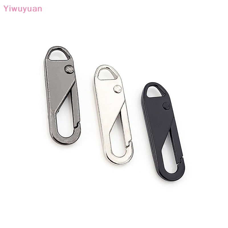 Set 5 Khóa Kéo Kim Loại Có Thể Tháo Rời Thay Thế Cho Áo Khoác / Đồ Thủ Công Diy Mới