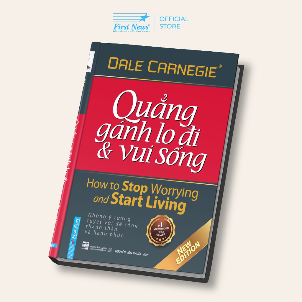 Sách - Quẳng Gánh Lo Đi Và Vui Sống (Bìa Cứng) - Dale Carnegie