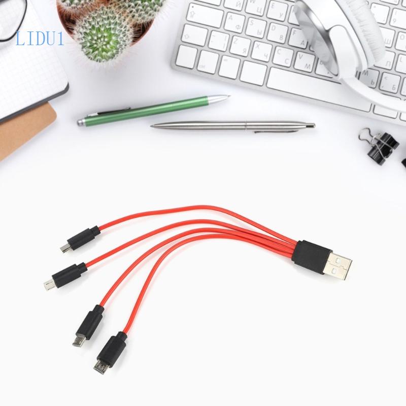 Dây Cáp Sạc Micro USB Đa Năng 4 Trong 1 LIDU1