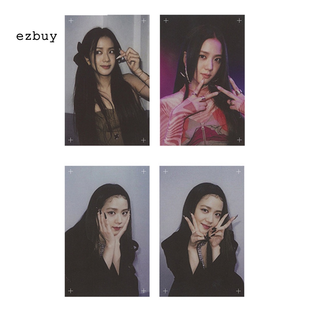Bộ 4 Thẻ Hình Nhóm Nhạc Black-Pink How You Like That Series