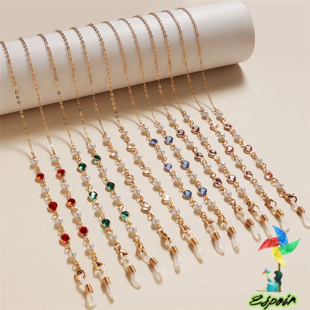 ESPO Dây Chuỗi Hạt Đeo Kính Mát Thời Trang