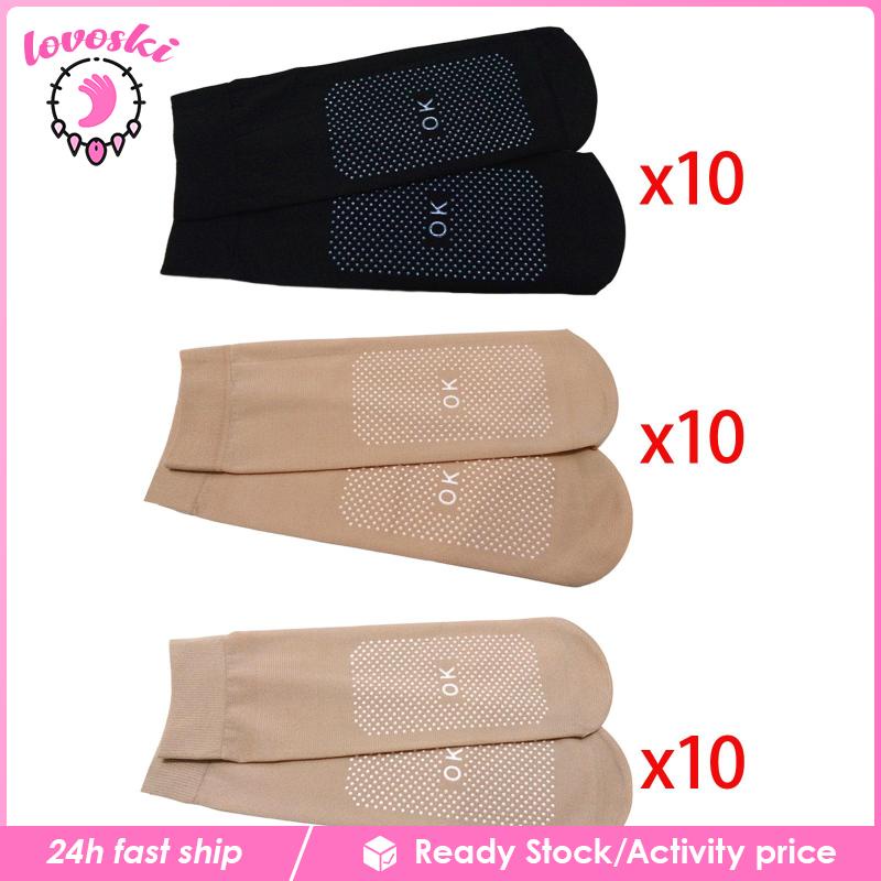 10 Đôi Tất Chân Lụa Nylon Thời Trang Cho Nữ