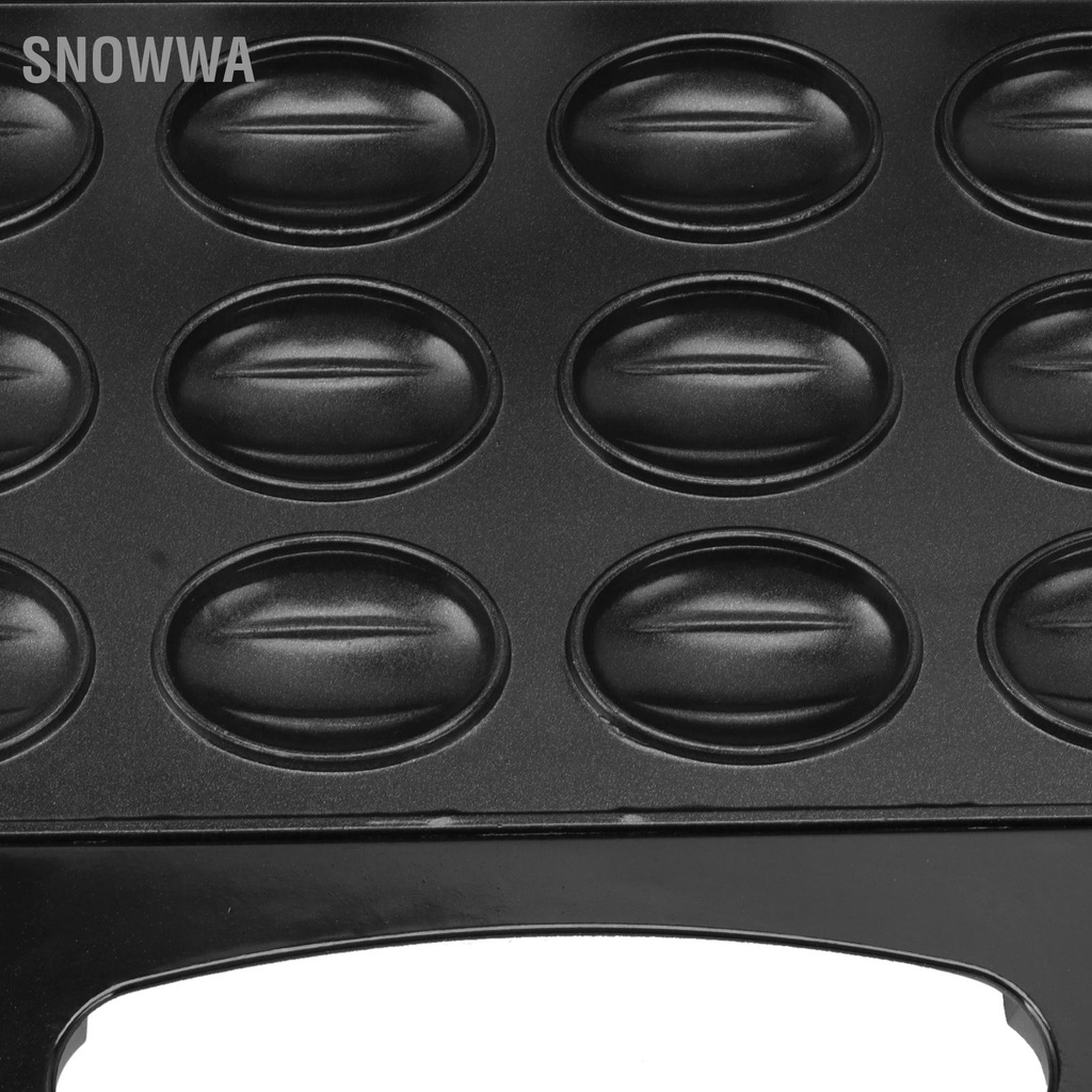 Snowwa Máy Làm Bánh Óc Chó 2 Mặt Khuôn Quy Điện Đa Năng 220V EU 750W