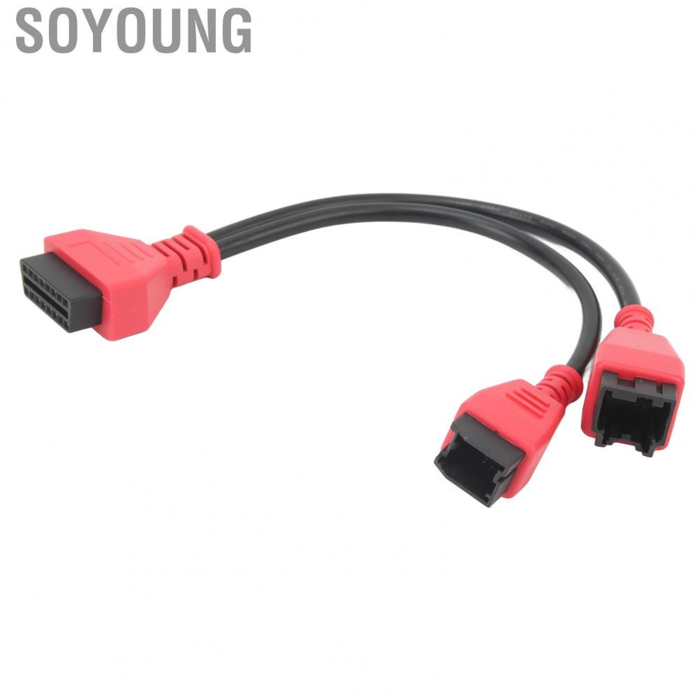 Soyoung OBD2 Cable Adapter Diagnostic Programming Connector High Flexibility Stable Transmission  Jamming Accuracy for Car