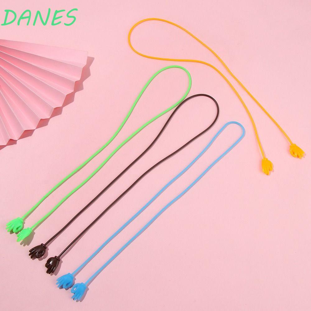 DANES Dây Đeo Mắt Kính Bằng Silicone Co Giãn Chống Trượt Màu Kẹo Cho Bé