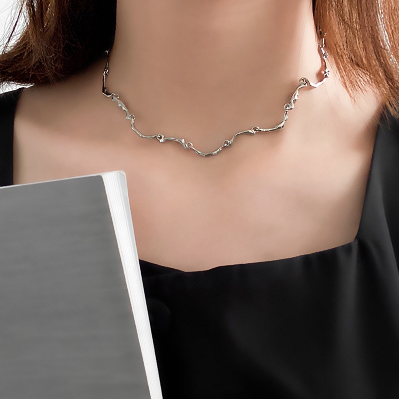 Ygt Vòng Cổ Đính Kim Cương Phong Cách Retro Hàn Quốc