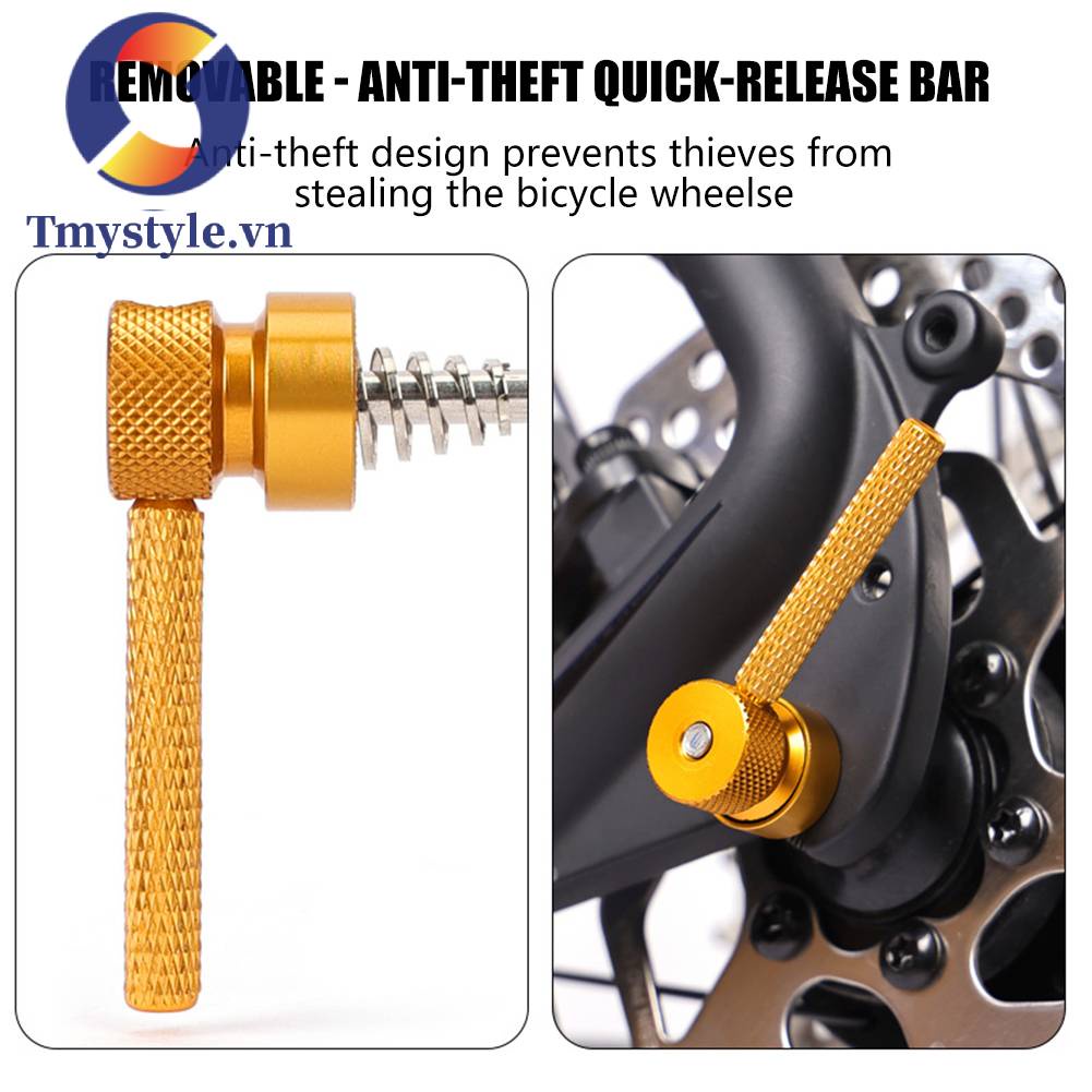 Xiên Tháo Gỡ Nhanh Chống Trộm Cho Bánh Xe Đạp