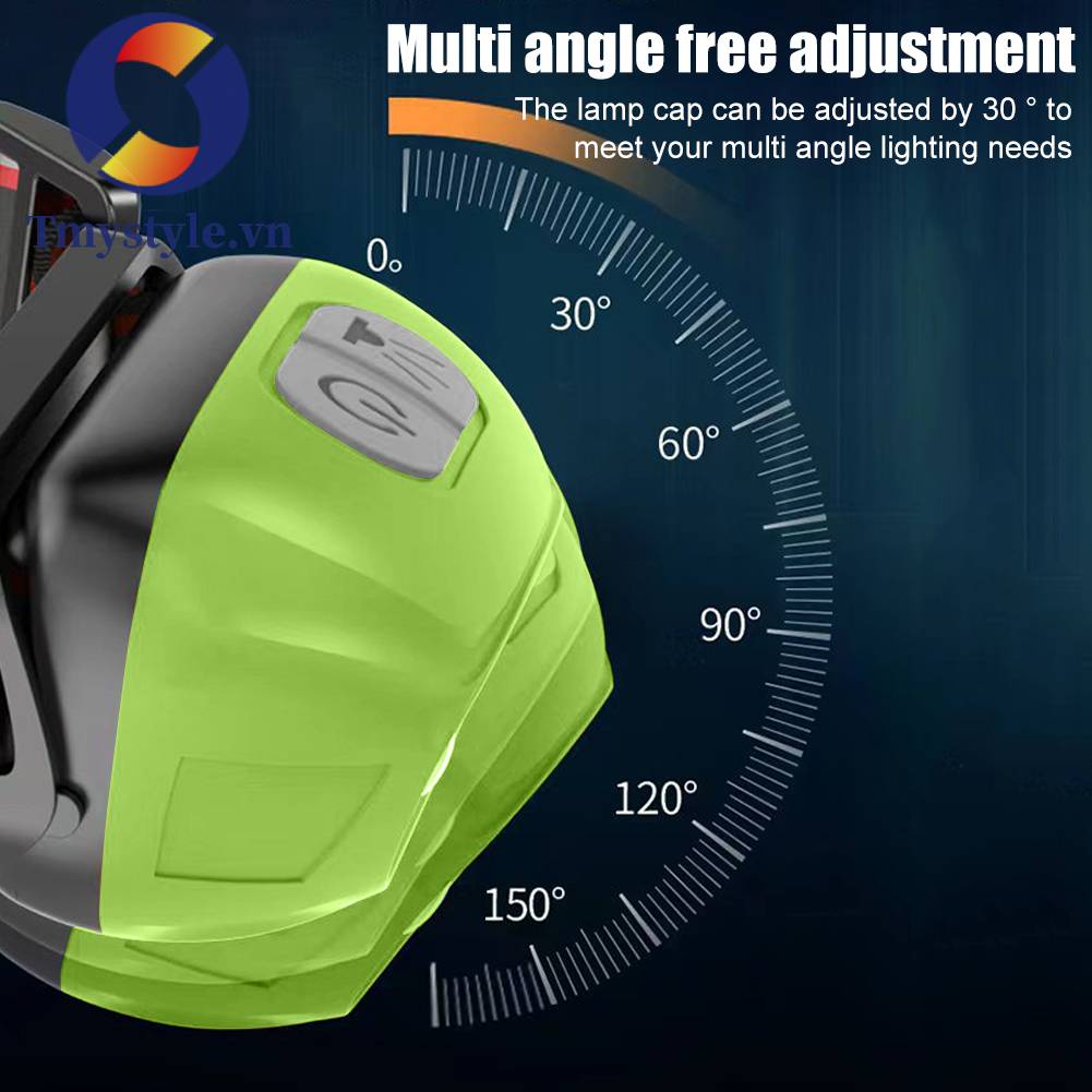 Đèn LED Đội Đầu XPE Chống Thấm Nước 300lm