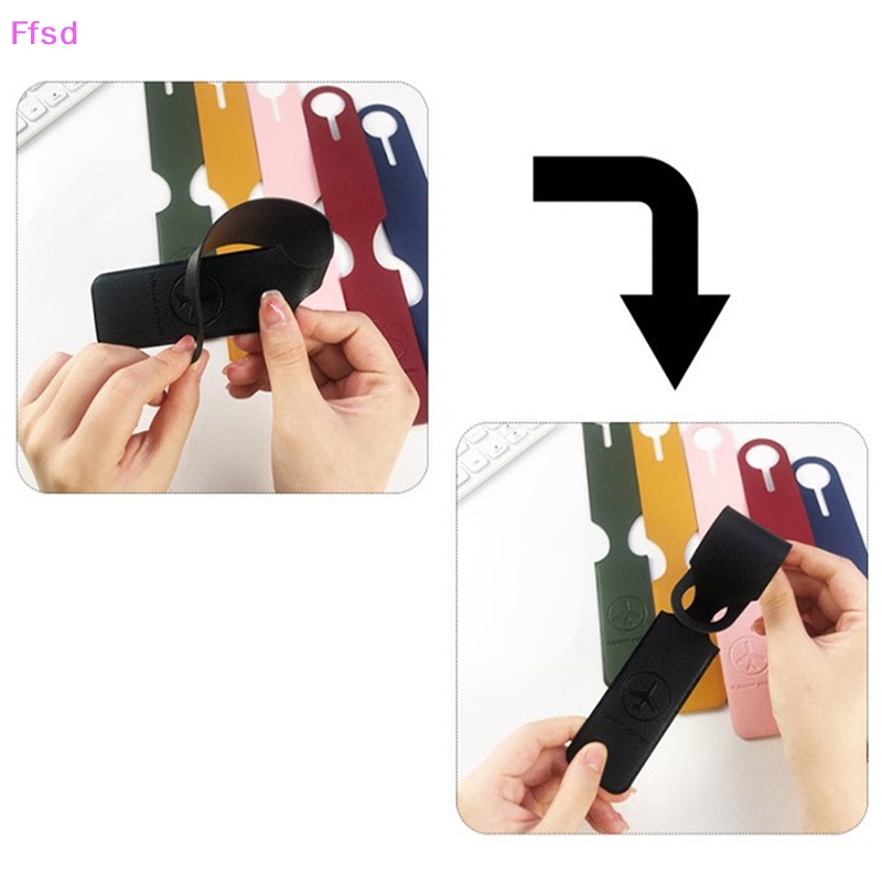 Thẻ Đánh Dấu Hành Lý Bằng Da PU Sáng Tạo