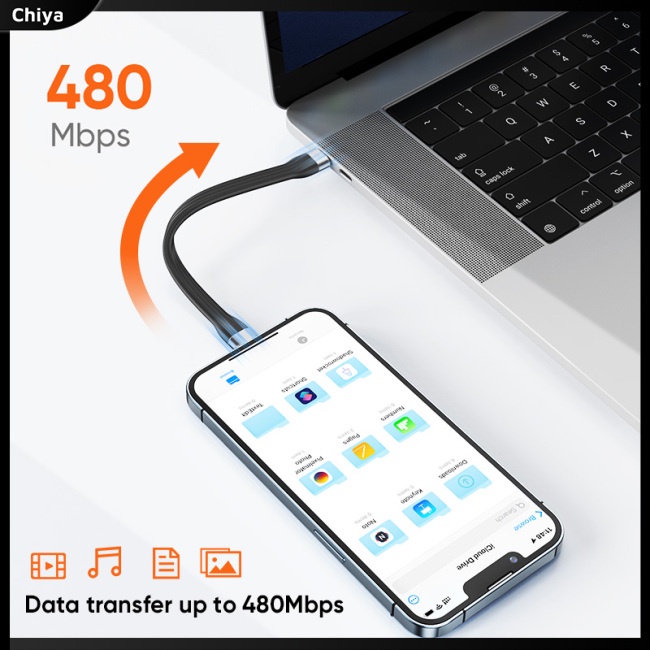 Dây Cáp Sạc USB Nhanh PD20W Cho Iphone X Se 11 12 13 Pro Max