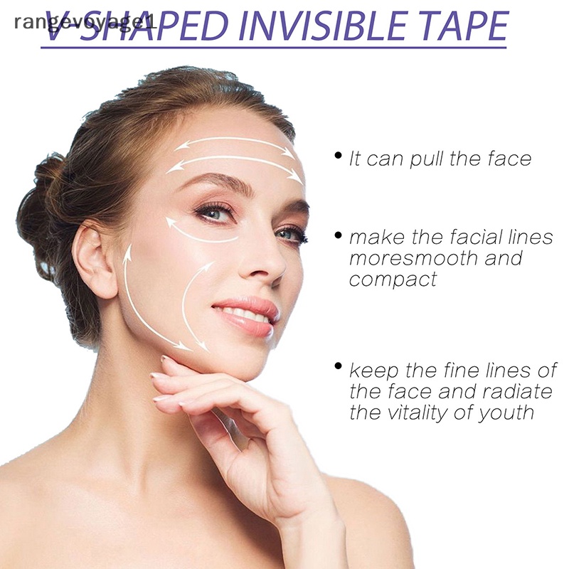 Bộ 40 Miếng Dán Nâng Cơ Mặt Tạo Cằm Chữ V Vô Hình Nhanh Chóng [rangevoyage1]