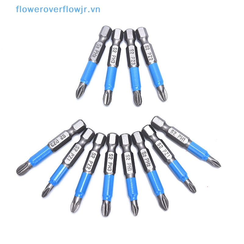 Bộ 12 Mũi Khoan Điện Một Mặt 50mm Chống Trượt