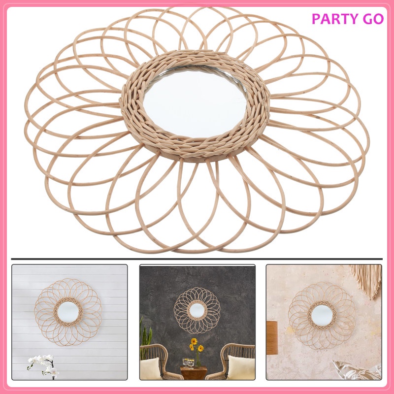 Thảm Treo Tường Trang Trí Tráng Gương Phong Cách Mỹ Dễ Thương