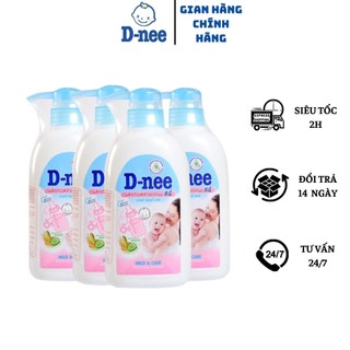 Nước rửa bình sữa, Bình nước & rau quả D-nee 500ml