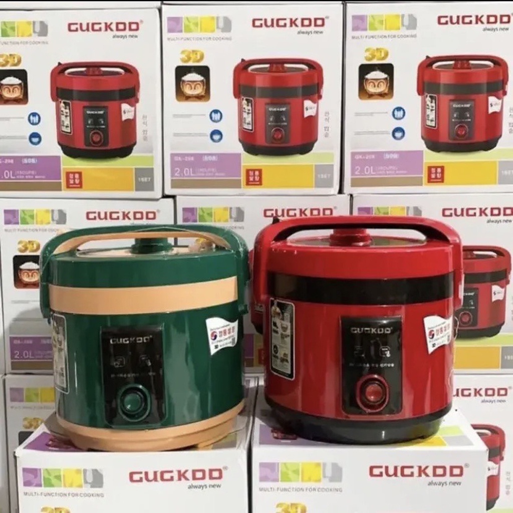 Nồi cơm Cuckoo 2 lít, Mẫu mới lòng gang siêu dầy nấu cơm siêu ngon, BH 12 tháng