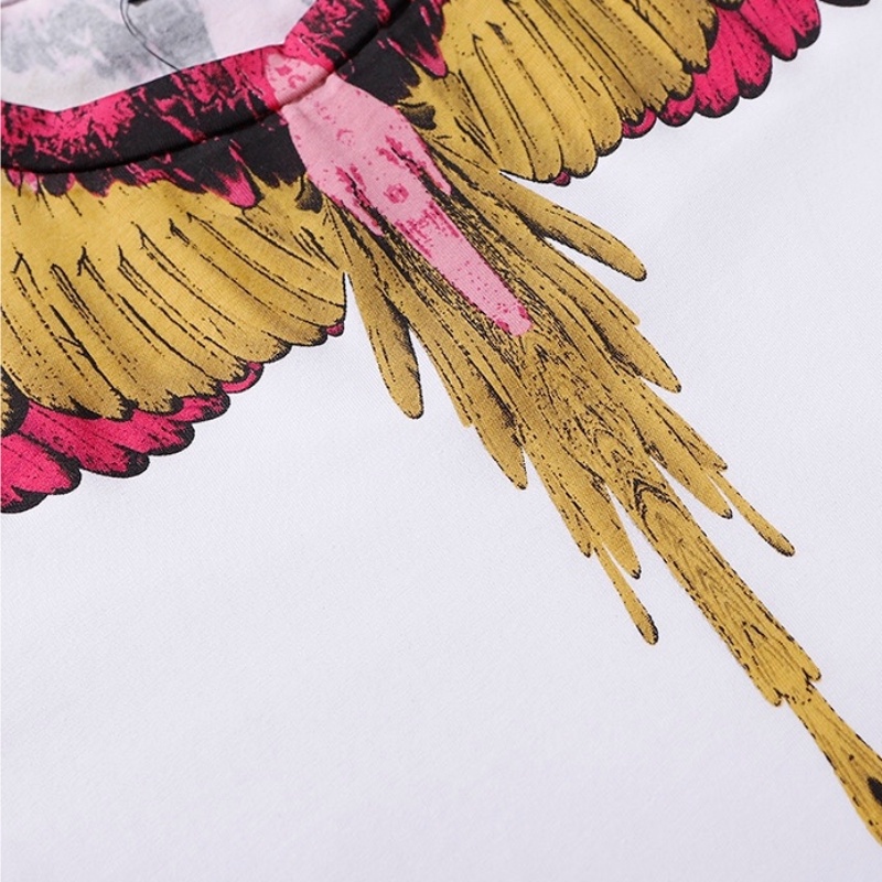 Ma-rc-lo- BEL-ONG Áo Thun Tay Ngắn Thời Trang Đường Phố Chất Lượng Cao