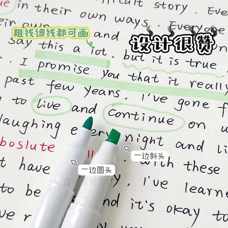 Set 4 Bút Mực Gel Ngòi 0.5MM In Hình Cây Kem Dễ Thương