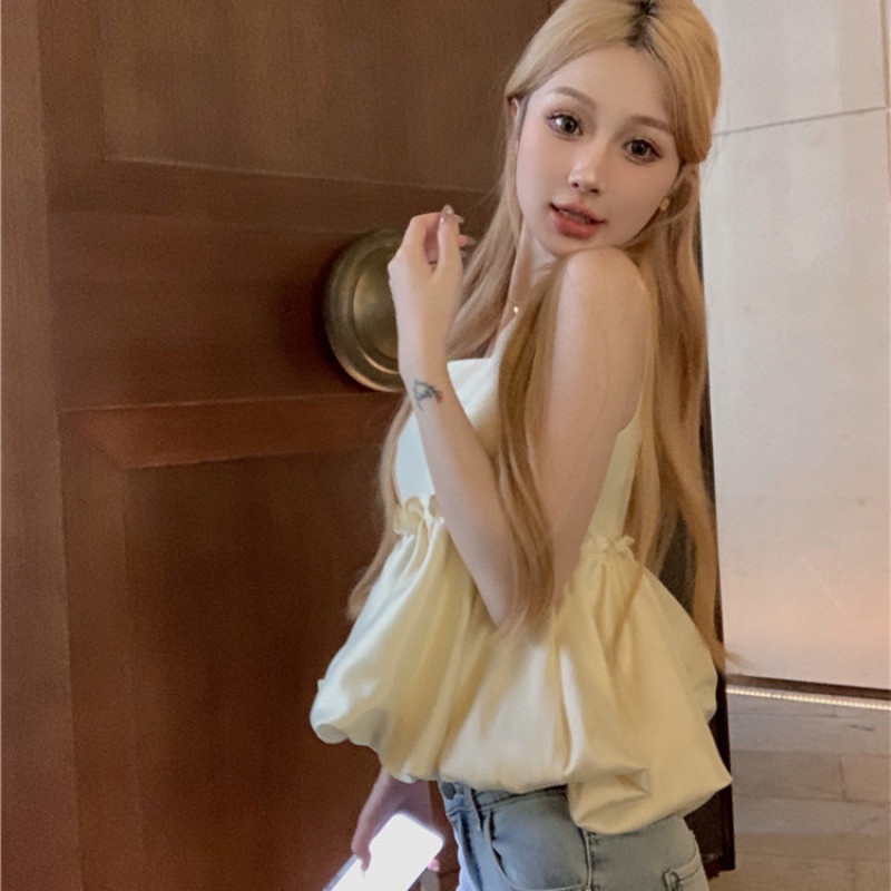 Áo Ống Không Tay Thời Trang Mùa Hè Quyến Rũ Dễ Phối Đồ Cho Nữ