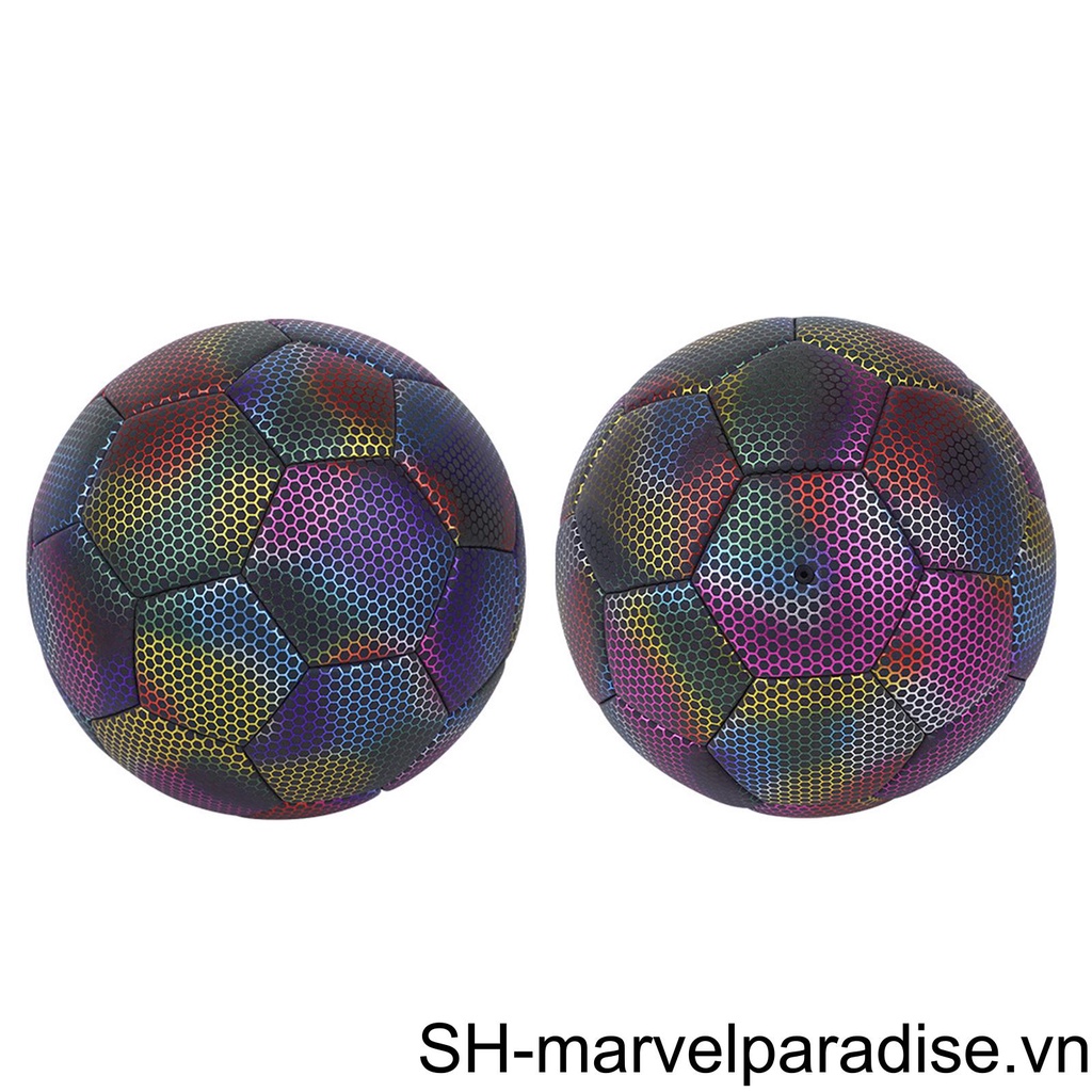 Bóng Đá Bơm Hơi Thể Thao / Đi Biển Bằng PU Phản Quang Chống Mài Mòn