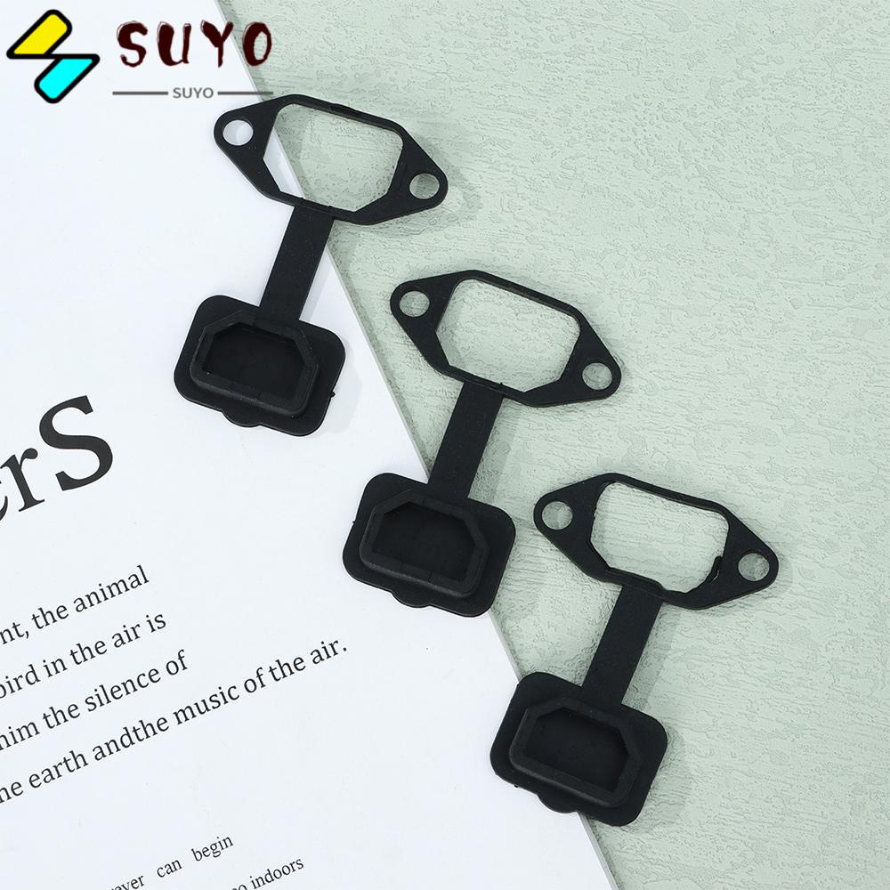SUYO Set 5 / 10 Nút Bịt Cổng Sạc Chống Bụi Chống Nước Bằng PVC Cho Xe Điện