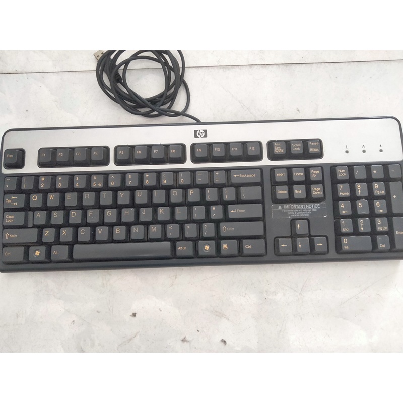 Bàn phím PC Hp KU-0316 USB Cũ