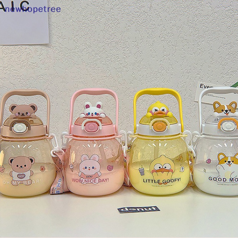 Bình Nước Thể Thao Hình Gấu Dễ Thương 1.3L