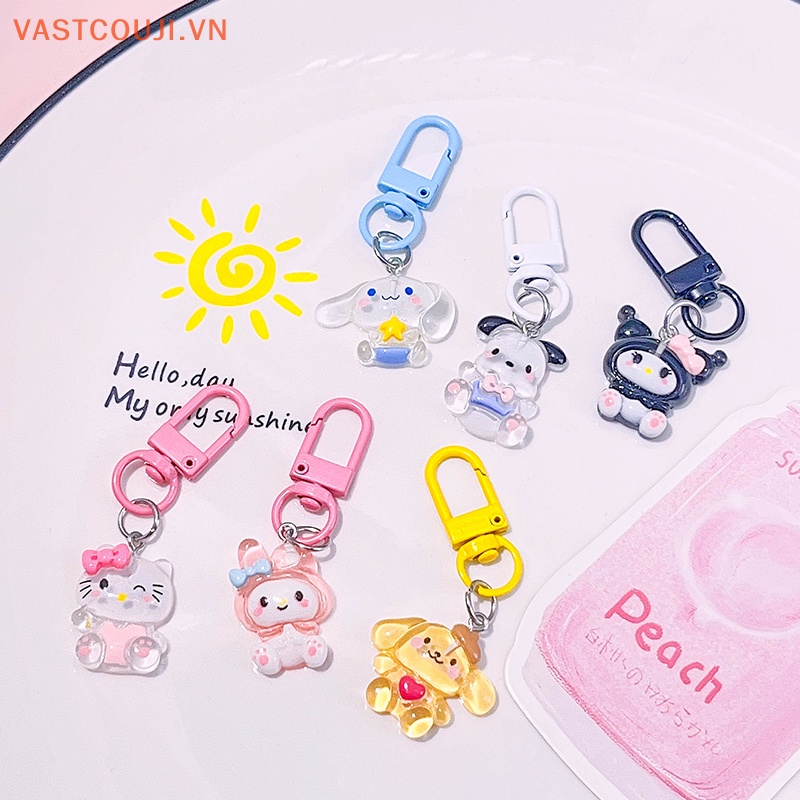 Móc Khóa Hình Búp Bê VASTJI Dễ Thương