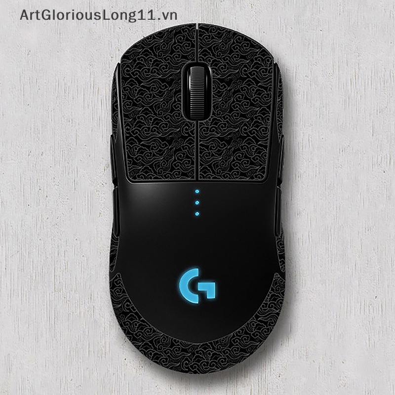 1 Cặp Băng Keo Handmade Chống Trượt Chống Mồ Hôi Dán Tay Cầm Chuột Không Dây GPW