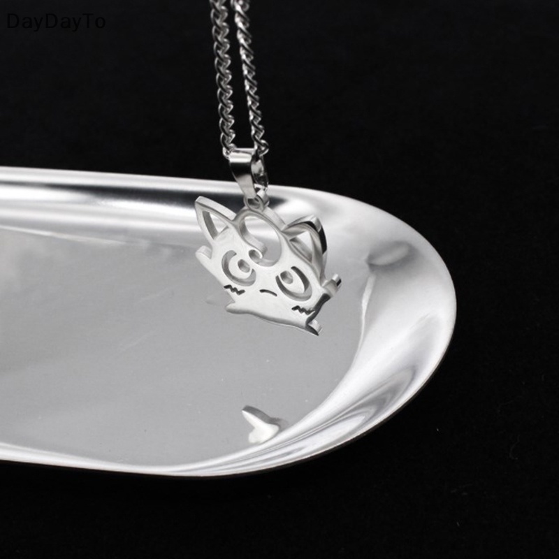 Vòng cổ Bằng Thép Không Gỉ Màu Bạc Thời Trang Dành Cho Nữ