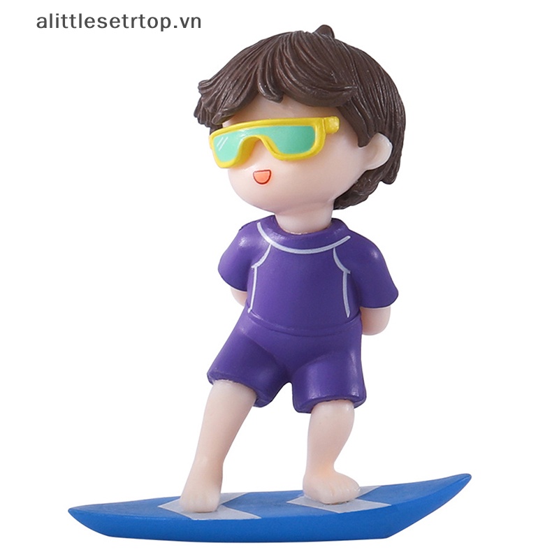 Alittlesetrtop 1pc floag fish s trang trí bể cá dễ thương trang trí cảnh quan.
