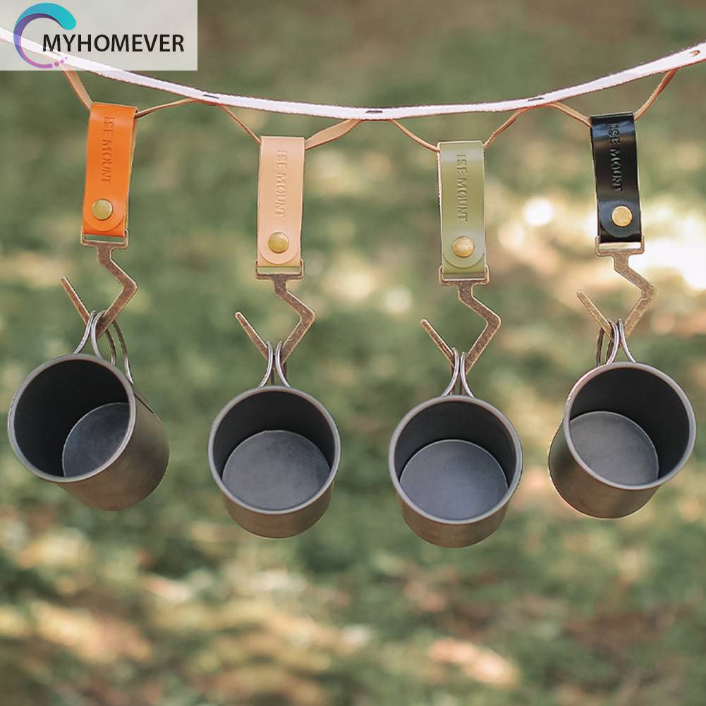 Móc Khóa Cắm Trại Hình Chữ S Phong Cách Retro