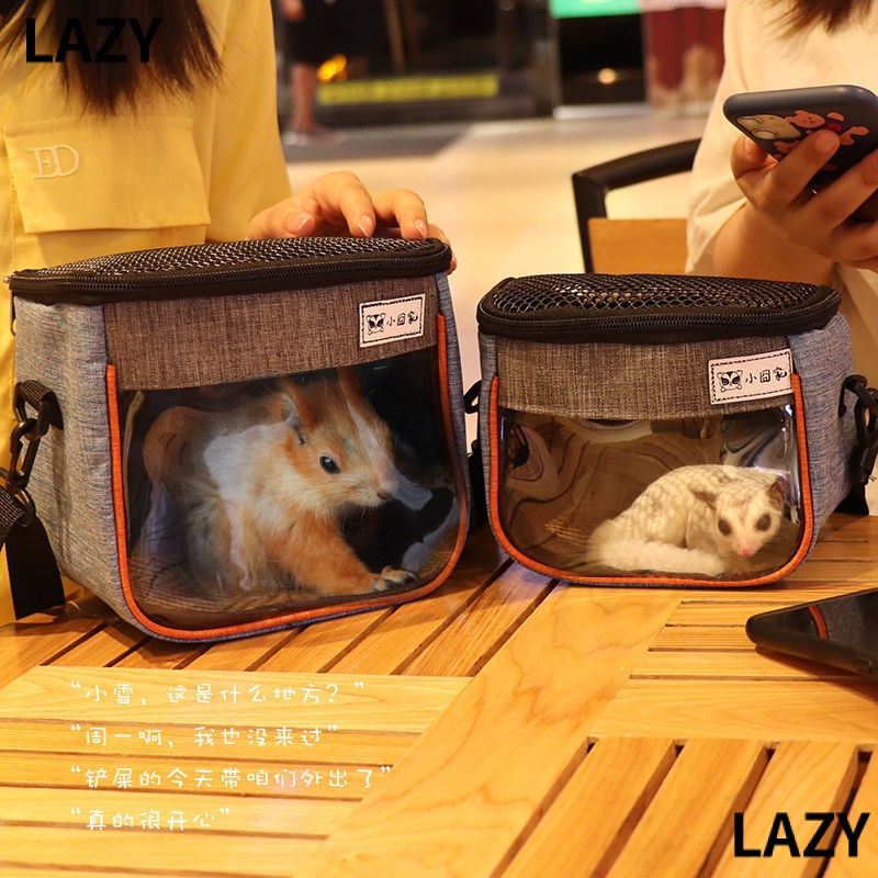 Túi Xách Đựng Sóc Chuột Hamster Tiện Lợi Đi Ra Ngoài