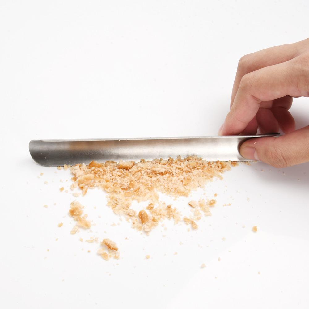 LANSEL Crumb Spatula, Giá Đỡ Kẹp Crumb Bằng Thép Không Gỉ Màu Trắng Mới Cho Nhà Hàng