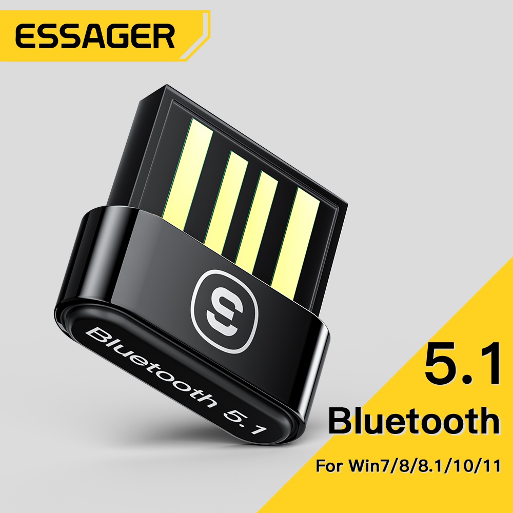 Usb Nhận Tín Hiệu Bluetooth 5.1 Essager Cho PC Laptop