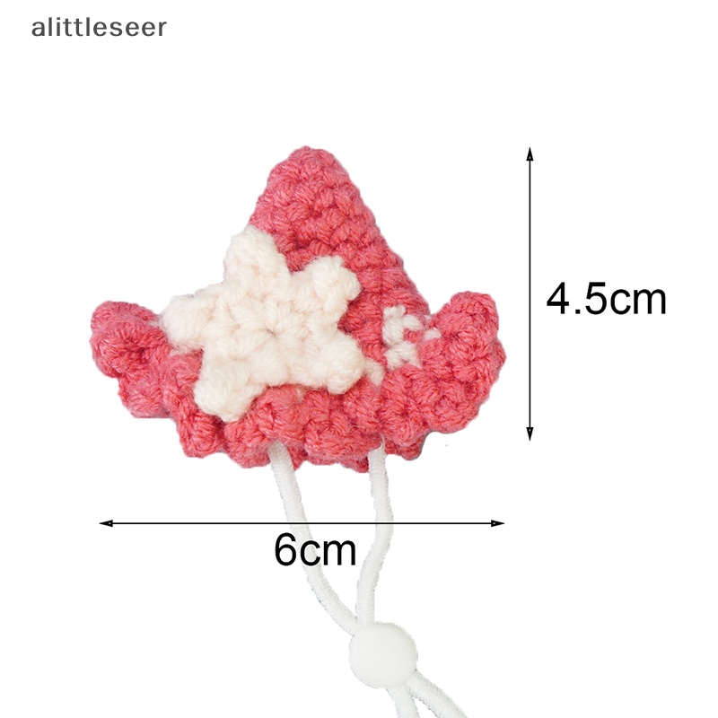1 Mũ Đan Len Mini Hình Động Vật Dễ Thương 1: 12 Trang Trí Nhà Búp Bê / Chuột Hamster