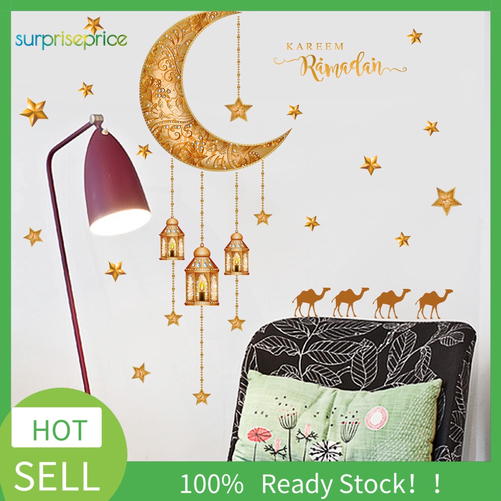 (Bất Ngờ) Bộ 2 Đề Can Dán Tường Tự Dính Họa Tiết Tinh Tế Trang Trí Lễ Hội Đông Nam