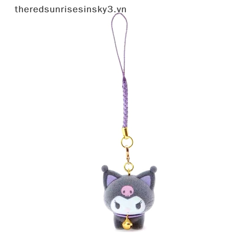 1 Móc Khóa Hình Búp Bê Sanrio Kuromi Hoạt Hình Đáng Yêu