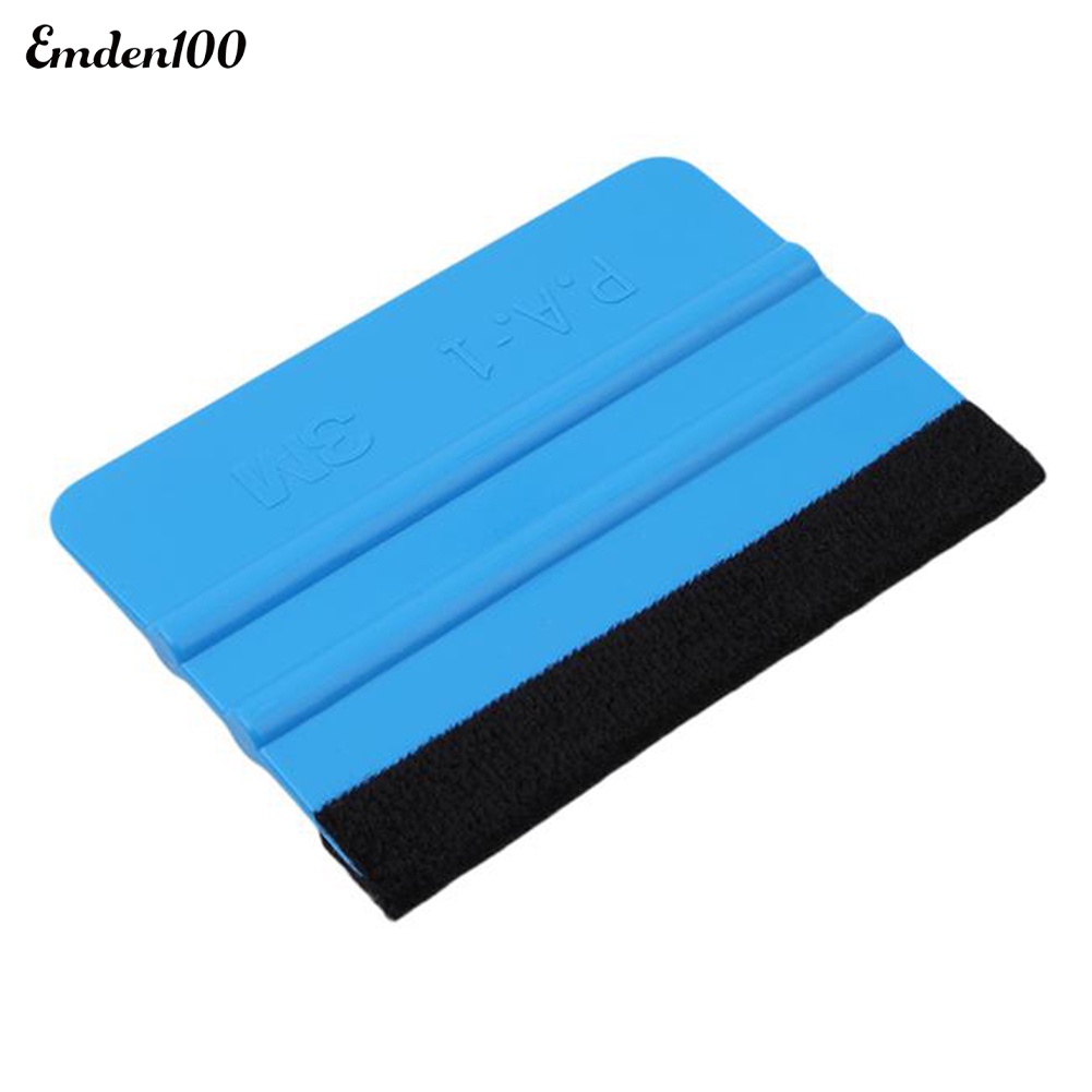 [EMDEN] Dụng Cụ Cạo Dán Đề Can Vinyl Viền Nỉ Mềm Mại Cho Xe Hơi