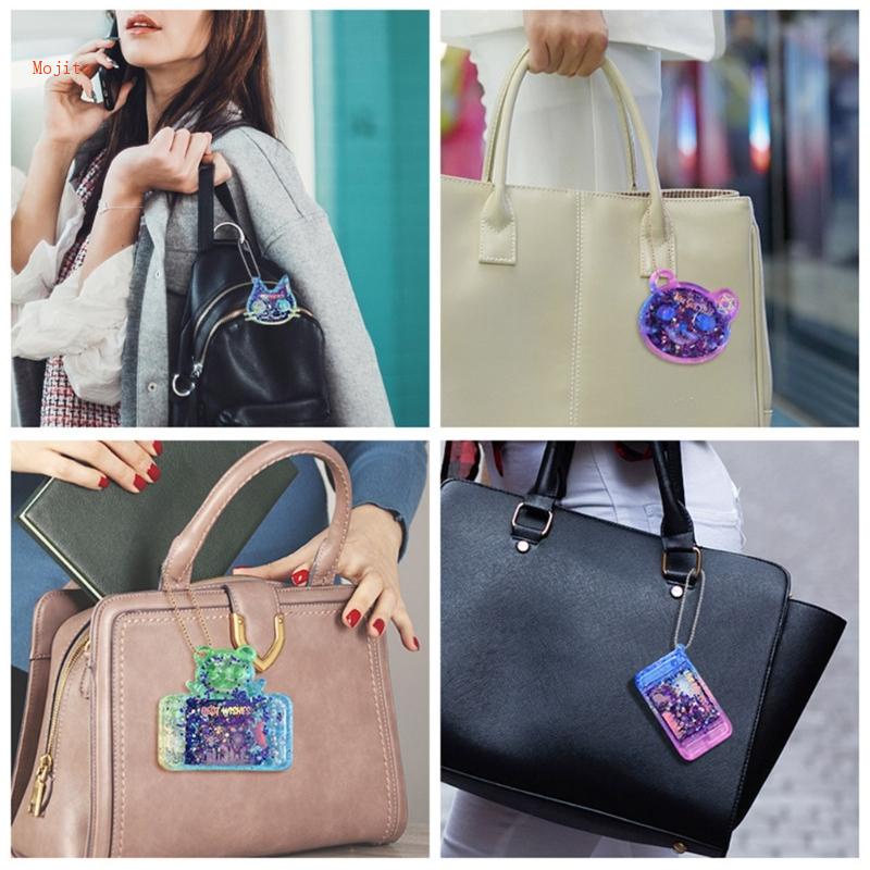 Khuôn Làm Móc Khóa / Điện Thoại Bằng Silicon Hình Gấu / Mèo Lắc Bằng Resin Thủ Công Dễ Sử Dụng