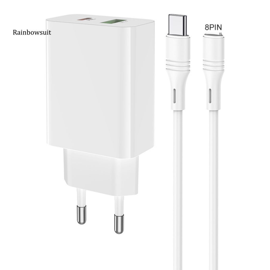 Cục Sạc Điện Thoại Mini Thông Minh Nguồn Thấp Cổng USB Type-C Dành Cho Văn Phòng QC30 PD20W